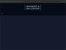 Tablet Screenshot of banquetandballroom.com